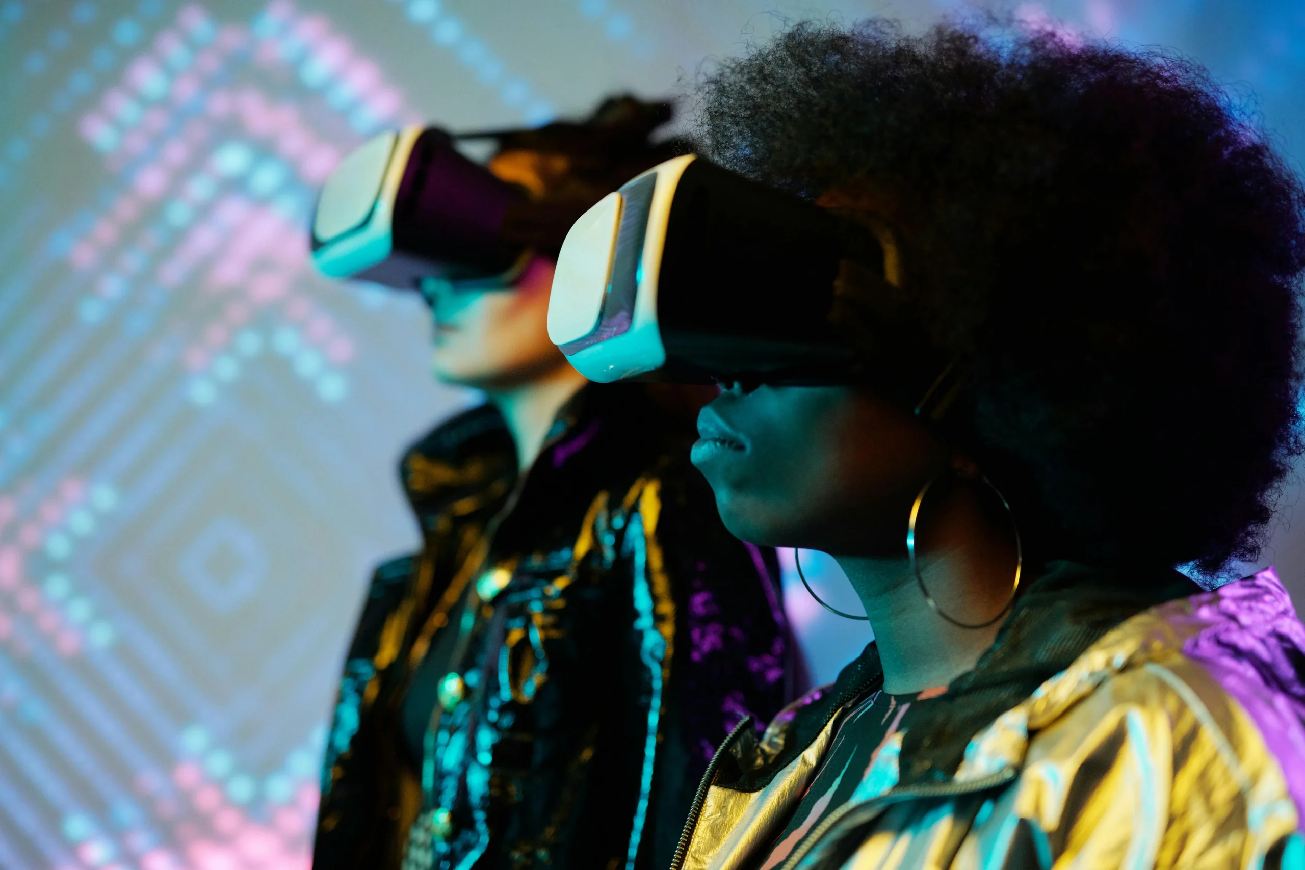 Virtual reality applications beyond headsets and controllers